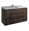 Fresca Formosa 59`` Floor Standing Single Sink Modern Bathroom Cabinet