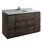 Fresca Formosa Floor Standing Single Sink Modern Bathroom Cabinet w/ Top & Sink