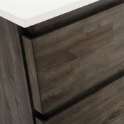 Fresca Formosa Floor Standing Double Sink Modern Bathroom Cabinet w/ Top & Sinks