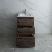 Fresca Formosa Floor Standing Modern Bathroom Cabinet w/ Top & Sink