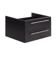 Fresca Lucera 30`` Wall Hung Undermount Sink Modern Bathroom Cabinet