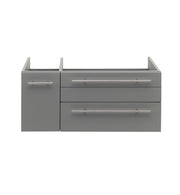 Fresca Lucera 36`` Wall Hung Undermount Sink Modern Bathroom Cabinet - Left Version