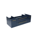 Fresca Lucera 48" Royal Blue Wall Hung Undermount Sink Modern Bathroom Cabinet