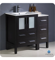 Fresca Torino Modern Bathroom Cabinets w/ Integrated Sink