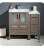 Fresca Torino Modern Bathroom Cabinets w/ Integrated Sink