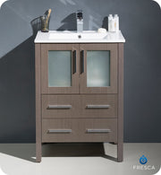 Fresca Torino Modern Bathroom Cabinet w/ Integrated Sink