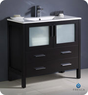 Fresca Torino Modern Bathroom Cabinet w/ Integrated Sink