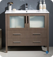Fresca Torino Modern Bathroom Cabinet w/ Integrated Sink