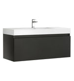 Fresca Mezzo  Wall Hung Modern Bathroom Cabinet w/ Integrated Sink