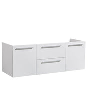 Fresca Opulento 54`` Modern Double Sink Bathroom Cabinet