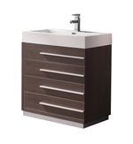 Fresca Livello Modern Bathroom Cabinet w/ Integrated Sink