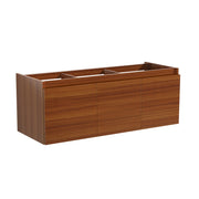 Fresca Mezzo 60`` Wall Hung Single Sink Modern Bathroom Cabinet