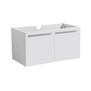 Fresca Vista 30`` Wall Hung Modern Bathroom Cabinet