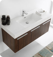 Fresca Vista Wall Hung Modern Bathroom Cabinet w/ Integrated Sink