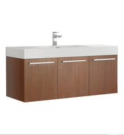 Fresca Vista Wall Hung Modern Bathroom Cabinet w/ Integrated Sink