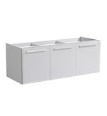 Fresca Vista 48`` Wall Hung Double Sink Modern Bathroom Cabinet