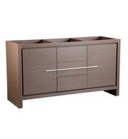 Fresca Allier 60`` Modern Double Sink Bathroom Cabinet
