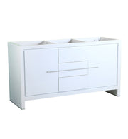 Fresca Allier 60`` Modern Double Sink Bathroom Cabinet
