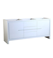 Fresca Allier 72`` Modern Double Sink Bathroom Cabinet