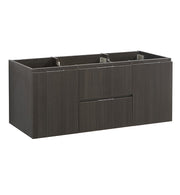 Fresca Valencia 48`` Wall Hung Double Sink Modern Bathroom Cabinet