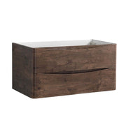Fresca Tuscany 36`` Wall Hung Modern Bathroom Cabinet