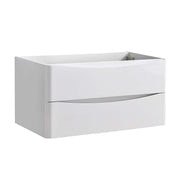 Fresca Tuscany 36`` Wall Hung Modern Bathroom Cabinet