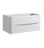 Fresca Tuscany 40`` Wall Hung Modern Bathroom Cabinet
