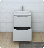 Fresca Tuscany Free Standing Modern Bathroom Cabinet w/ Integrated Sink