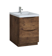 Fresca Tuscany Free Standing Modern Bathroom Cabinet w/ Integrated Sink
