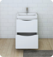 Fresca Tuscany Free Standing Modern Bathroom Cabinet w/ Integrated Sink