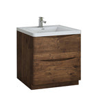 Fresca Tuscany Free Standing Modern Bathroom Cabinet w/ Integrated Sink