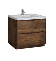 Fresca Tuscany Free Standing Modern Bathroom Cabinet w/ Integrated Sink