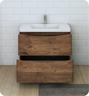 Fresca Tuscany Free Standing Modern Bathroom Cabinet w/ Integrated Sink
