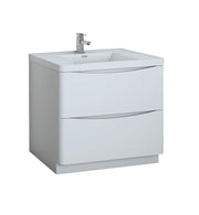Fresca Tuscany Free Standing Modern Bathroom Cabinet w/ Integrated Sink