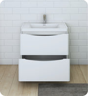 Fresca Tuscany Free Standing Modern Bathroom Cabinet w/ Integrated Sink