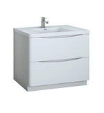 Fresca Tuscany  Free Standing Modern Bathroom Cabinet w/ Integrated Sink