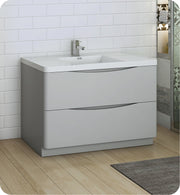Fresca Tuscany Free Standing Modern Bathroom Cabinet w/ Integrated Sink