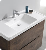 Fresca Tuscany Free Standing Modern Bathroom Cabinet w/ Integrated Sink