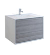 Fresca Catania Wall Hung Modern Bathroom Cabinet w/ Integrated Sink