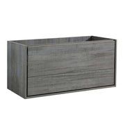 Fresca Catania 48`` Wall Hung Double Sink Modern Bathroom Cabinet