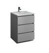 Fresca Lazzaro Free Standing Modern Bathroom Cabinet w/ Integrated Sink