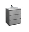 Fresca Lazzaro Free Standing Modern Bathroom Cabinet w/ Integrated Sink