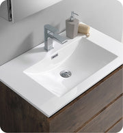 Fresca Lazzaro Free Standing Modern Bathroom Cabinet w/ Integrated Sink