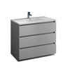 Fresca Lazzaro Free Standing Modern Bathroom Cabinet w/ Integrated Sink