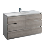 Fresca Lazzaro Free Standing Modern Bathroom Cabinet w/ Integrated Single Sink