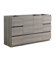Fresca Lazzaro 60`` Free Standing Single Sink Modern Bathroom Cabinet