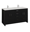 Fresca Imperia Free Standing Modern Bathroom Cabinet w/ Integrated Double Sink