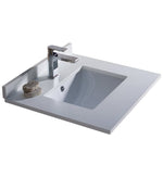 Fresca 2024WH-U Oxford 24`` Countertop with Undermount Sink