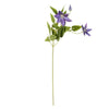 Vickerman FD180466 25" Artificial Light Purple Clematis Stem, 6 per Bag