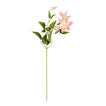 Vickerman FD180479 25" Artificial Pink Clematis Stem, 6 per Bag